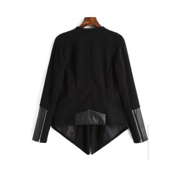 Zaful Asymetric Blazer - Picture 2 of 3